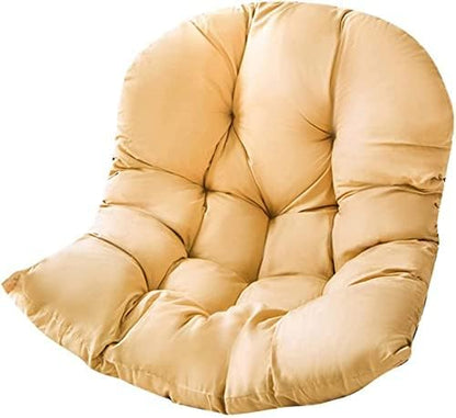 Hammock Swing Egg Chair Cushion Replacement, Hanging Basket Seat Pillow | Thick, 31.5 x 43.3 inches, High Elasticity Cotton, Soft Back Pads, Indoor, Outdoor, Garden, Office, Patio, Porch, Furniture