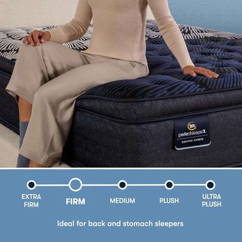 Serta Perfect Sleeper X, Max 15.25" Firm Pillow Top Twin XL Mattress