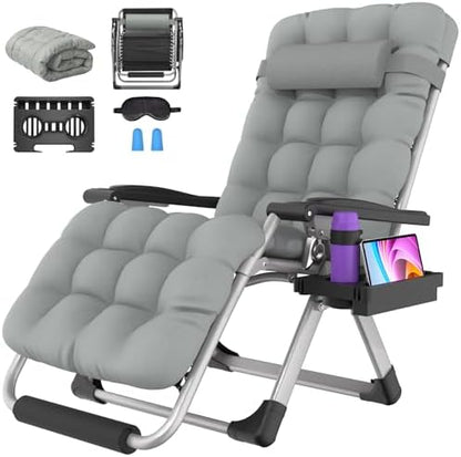 Suteck Oversized Zero Gravity Chair, 500LBS 29In XL Outdoor Recliner Chairs