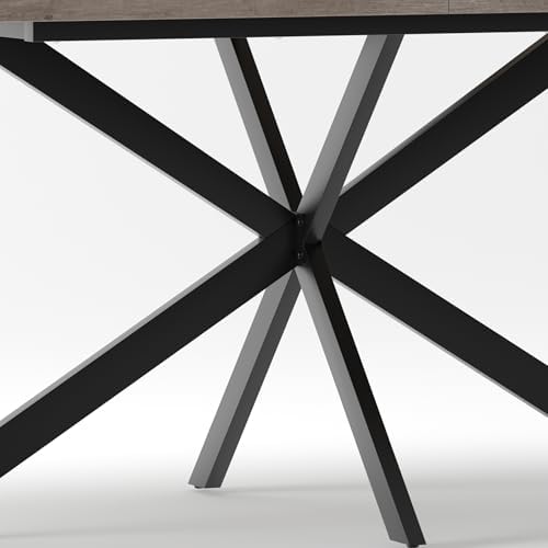 55.11''-70.86" Rectangular Extendable Dining Table for 4-6 People