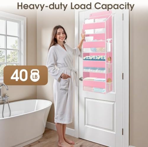 1Pack Over The Door Organizer Large Capacity Hanging Storage Room Organizer