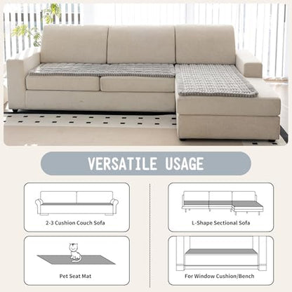 Couch Covers for Sofa, Sofa Covers for Dogs Washable, LGrey, 1PC