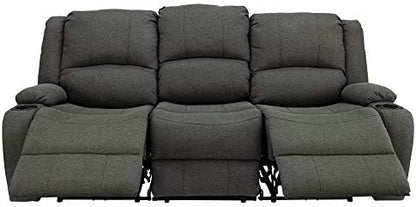 RecPro Charles Triple Powered 80" RV Wall Hugger Reclining Loveseat Fossil