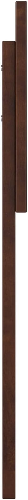AFI, Sophia Adjustable Modern Queen Wood Headboard, Walnut