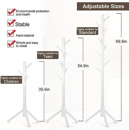 WANGMUXIA Freestanding Coat Rack