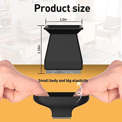 Square Chair Leg Protectors for Hardwood Floors.