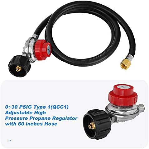 Skyflame LP Burner Connection Kit, Propane Fire Pit Replacement Parts