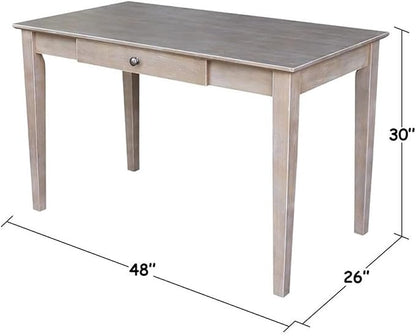 International Concepts Writing Desk with Drawer