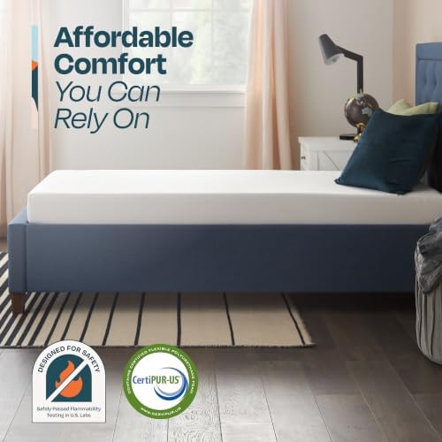 Linenspa 6 Inch Gel Memory Foam Mattress - Twin XL
