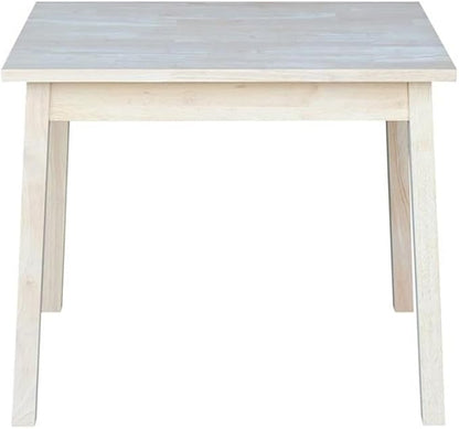 International Concepts Unfinished Kids Table