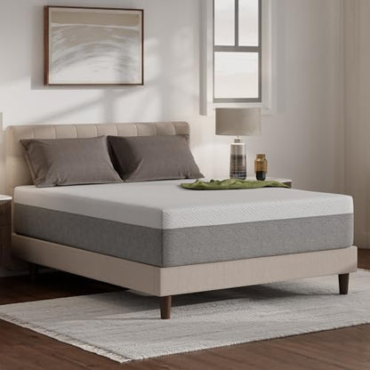 Novilla Twin Size Mattress, 12 Inch Gel Twin Memory Foam Mattress in a Box