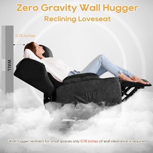 IPKIG Power Loveseat Recliner Sofa with Flip Back Console, 89" - 4 Seat