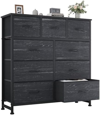 OLIXIS 9 Drawer Tall Dresser for Bedroom, Closet Organizers and Storage