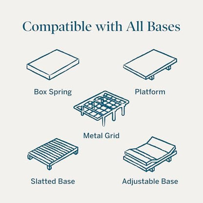 Lucid 8 Inch Gel Memory Foam Mattress, Medium Firm, Bed in a Box, Twin Size
