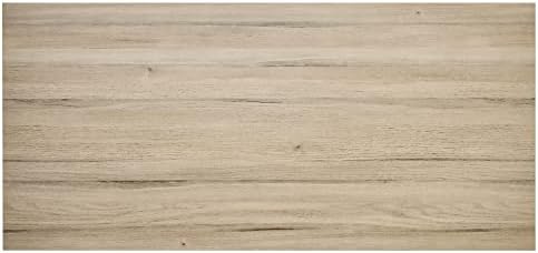 Kaboon 36x24 inches Tabletop, Solid One-Piece Desktop for Sit Stand Desk, Double Desks, L Desk DIY,Wood Countertop Home or Commercial Use,1 inch Thick, Oak