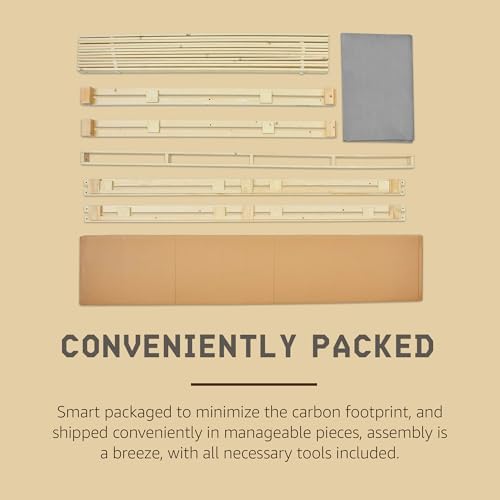 Hercules 4 Inch Low Profile Foundation Box Spring Replacement, King Size