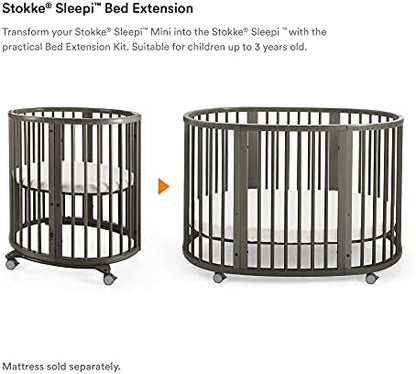 Stokke Sleepi Extension Kit V2 for Sleepi Crib - Hazy Grey