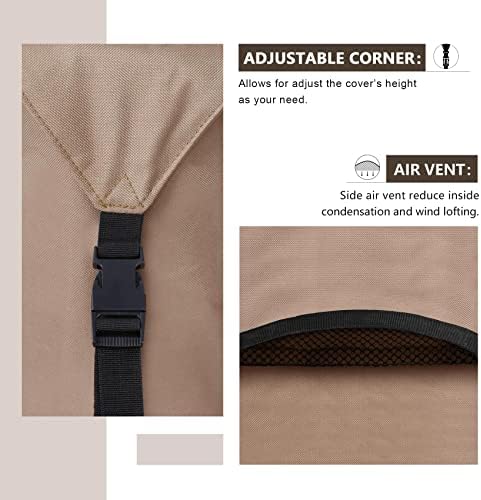 ULTCOVER Waterproof Patio Furniture Cover 74L x 74W in