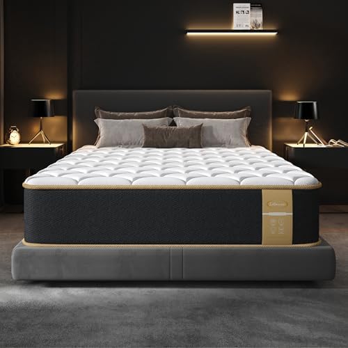 Luxury Twin Mattress 10 Inch Hotel Collection Hybrid Twin Size Bed in a Box