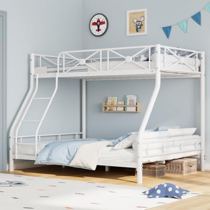 Garvee Metal Bunk Bed Twin Over Full