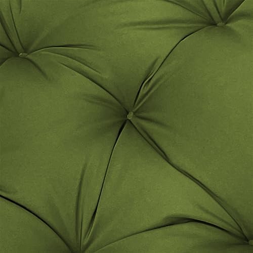 Lifup Water Resistant Papasan Chair Cushion Olive Green Round 24"