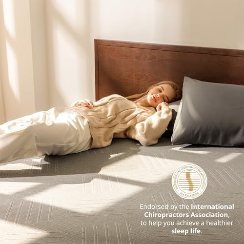 EGOHOME Full 10 inch Memory Foam Mattress for Back Pain Relief Medium Firm