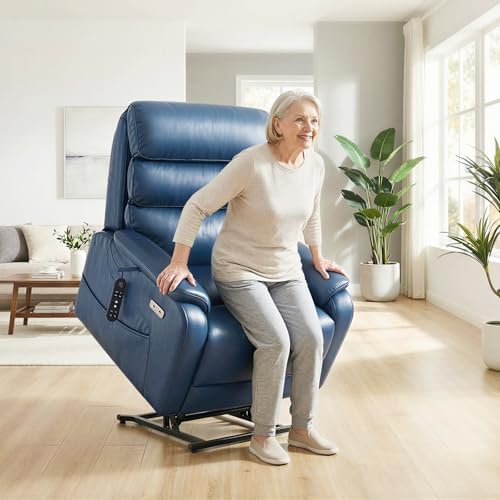 EONIX Dual Motor Power Lift Recliner Chair for Elderly with Heat & Massage