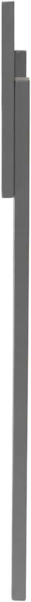 AFI, Orlando Twin Adjustable Modern Solid Wood Panel Headboard, Grey