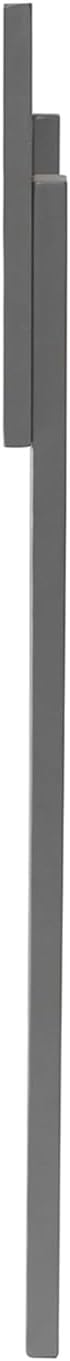 AFI, Orlando Queen Adjustable Modern Solid Wood Panel Headboard, Grey
