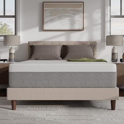 Novilla King Size Mattress, 12 Inch Gel Memory Foam King Mattress in a Box