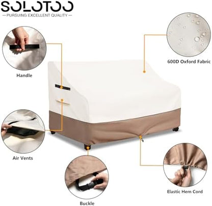 Outdoor Couch Cover Waterproof, 79" W x 38" D x 35" H