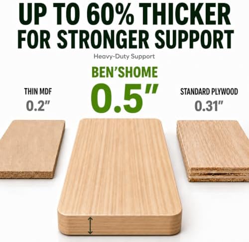 Sectional Couch Cushion Support Board, Sagging 67"+45" x 19.7"