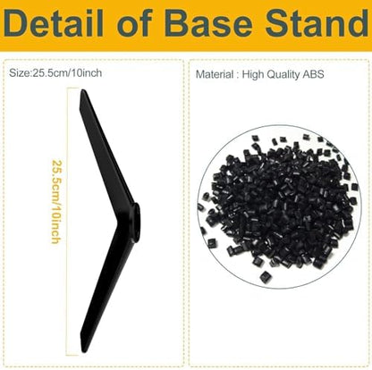 (Upgraded Version) Base Stand for TCL 32" 40" 43" 49" 50" 55" 65" Roku TV Legs, for 32S356 40FD2700 43S425 49S305 50S423 50S446 55S434 65S450R 65S425, TV Legs for TCL Roku TV Stand Legs wr Screws