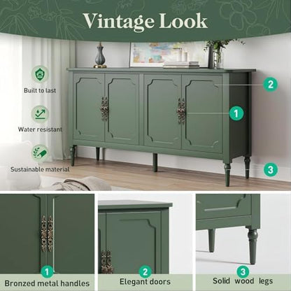 RoyalCraft Sideboard Buffet Cabinet with Storage, Kitchen Buffet Cabinet