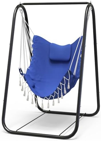 G TALECO GEAR Hammock Chair with Stand, Heavy Duty A-Frame