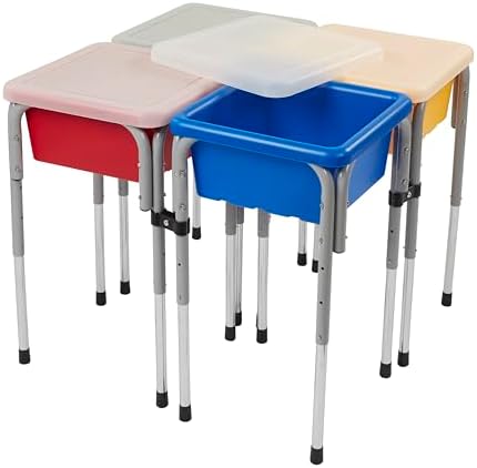 4-Station Adjustable Sensory Table, Primary