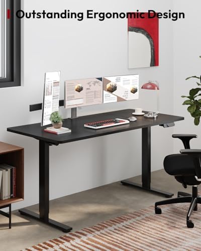SANODESK Dual Motor 79''x 32'' Large Height Adjustable Standing Desk