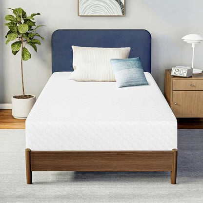 Neo Sleep Twin 8 Inch Cooling Gel Memory Foam Mattress Pressure Relief
