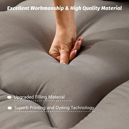 MAXYOYO Japanese Floor Mattress 4" Thick Full Size Foldable Futon Mattress