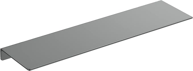 Danpoo 20 inch Gray Floating Shelf for Wall Organizer & Storage, Display Shelf, Metal Wall Shelf for Bathroom, Living Room, Kitchen, Bedroom