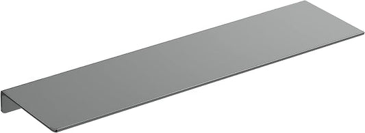 Danpoo 20 inch Gray Floating Shelf for Wall Organizer & Storage, Display Shelf, Metal Wall Shelf for Bathroom, Living Room, Kitchen, Bedroom