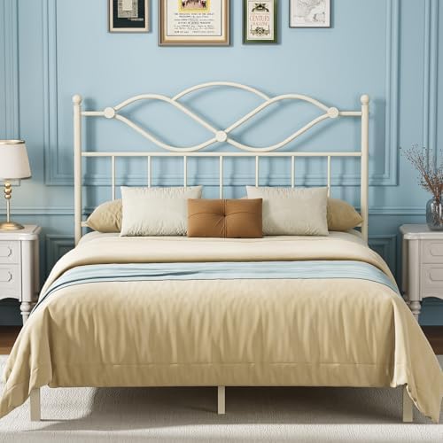 Queen Size Headboard Only Vintage Platform Headboard for Bed Frame