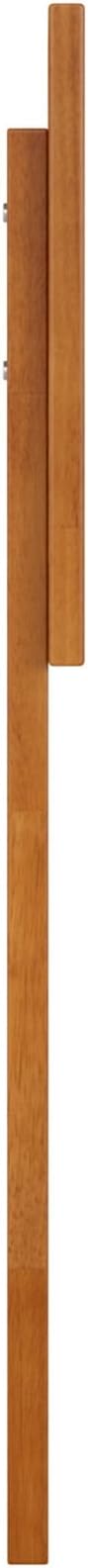 AFI, Sophia Adjustable Modern Twin Wood Headboard, Light Toffee