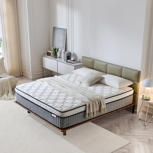 Omblix Queen Mattress 12 Inch,Hybrid Queen Size Mattress in a Box