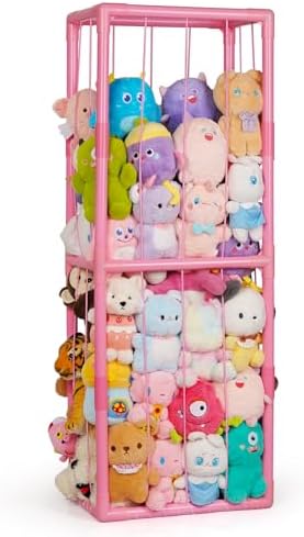 Stuffed Animal Storage Zoo Holder Space Save, PVC Stuffed Animal Organizer