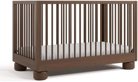 Storkcraft Sorrento 3-in-1 Convertible Crib with Toddler Rail, Hazelnut