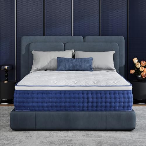 Twin Mattress, 10 Inch Twin Size Hybrid in a box , Medium Feel Foam