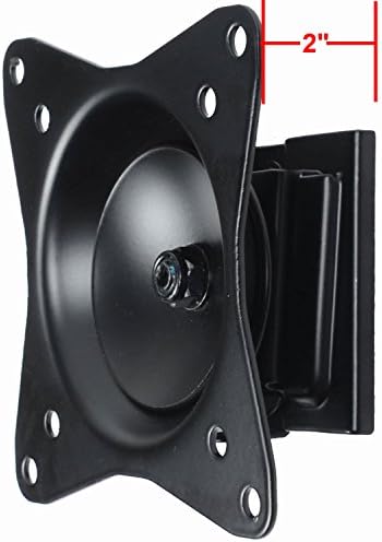 VideoSecu Tilt Rotation TV Monitor Wall Mount Bracket for Most 19" 20" 22" 23" 24" 26" 27" 30" 32",Some up to 39" LED, LCD Flat Screen TV and Monitors with VESA 100x100 75x75mm ML32B B74