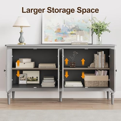 RoyalCraft Sideboard Buffet Cabinet with Storage, Kitchen Buffet Cabinet