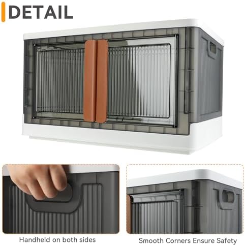 Storage Bins, Cabinet with Lids, Extra Large Useful Box